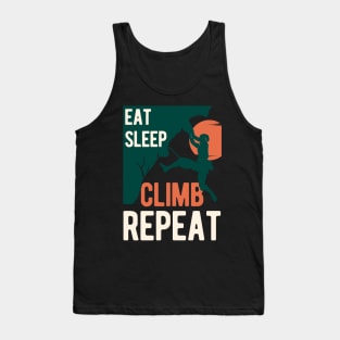 Funny Rock Climbing Climber Tank Top